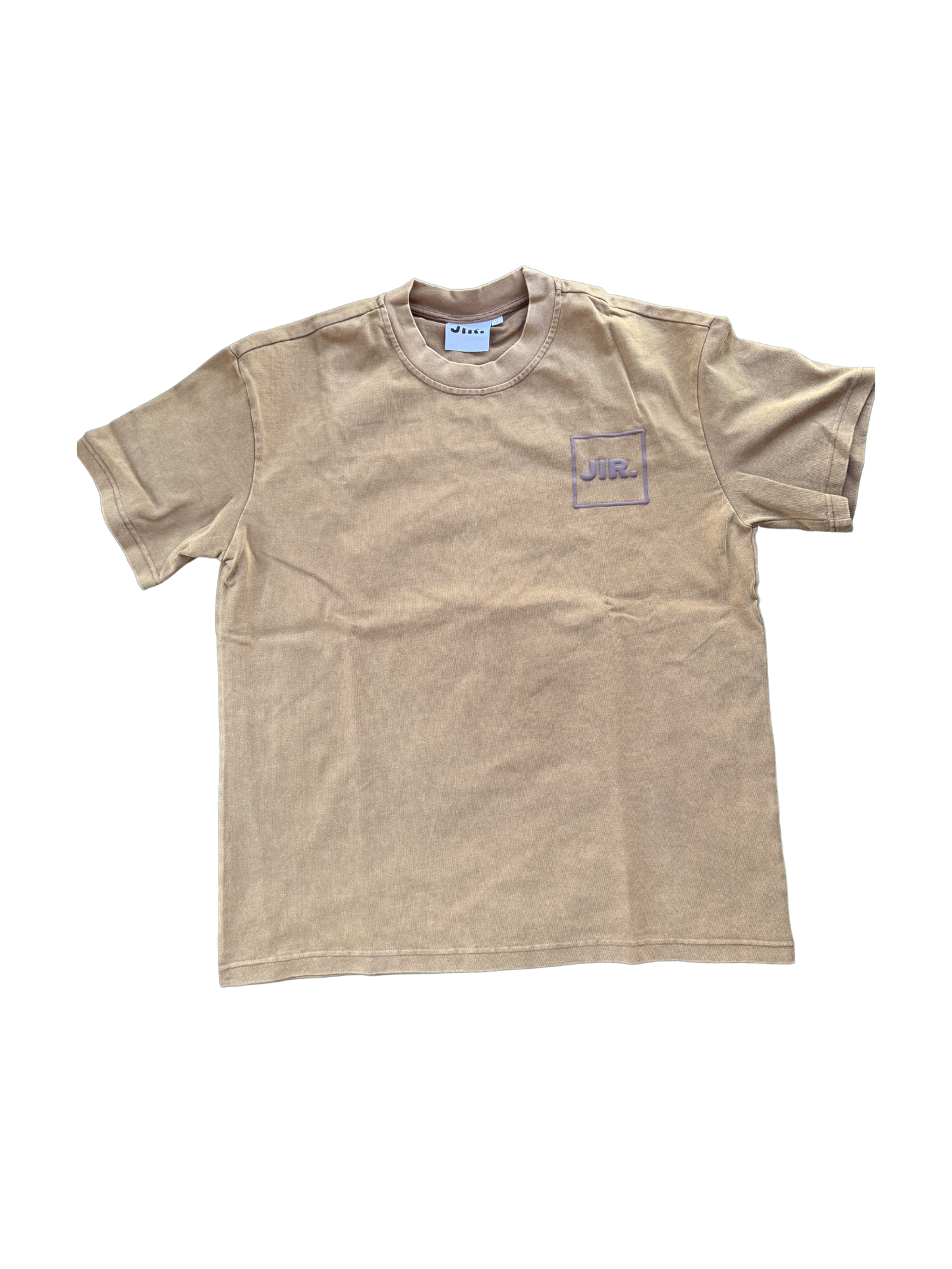 Brown Acid Wash “JESUS IS REAL” Box Tee