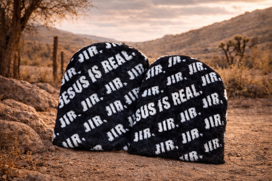 "JESUS IS REAL" Fuzz Beanie