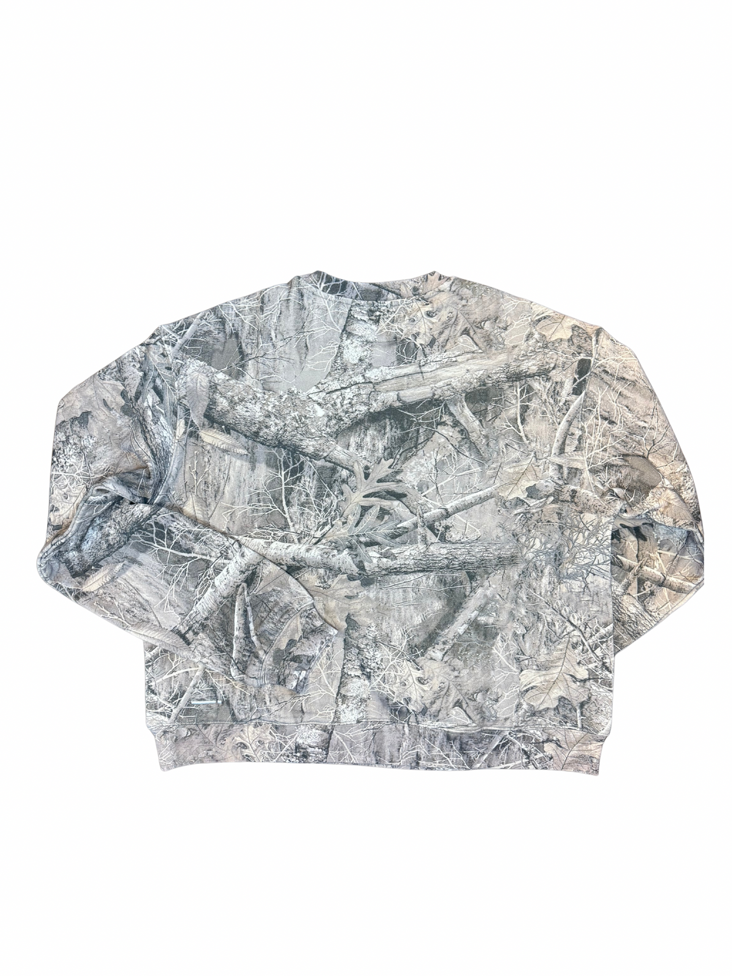 JESUS IS REAL Camo Crewneck