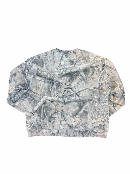 JESUS IS REAL Camo Crewneck