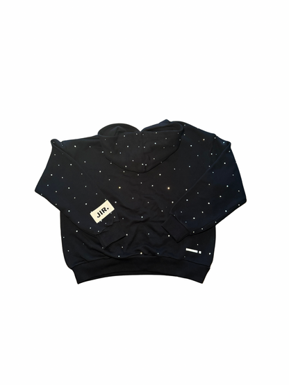 JESUS IS REAL Rhinestoned Hoodie