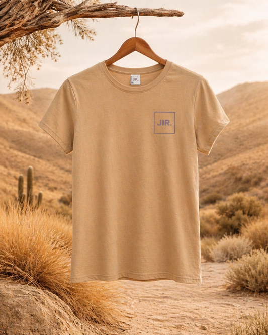 Brown Acid Wash “JESUS IS REAL” Box Tee